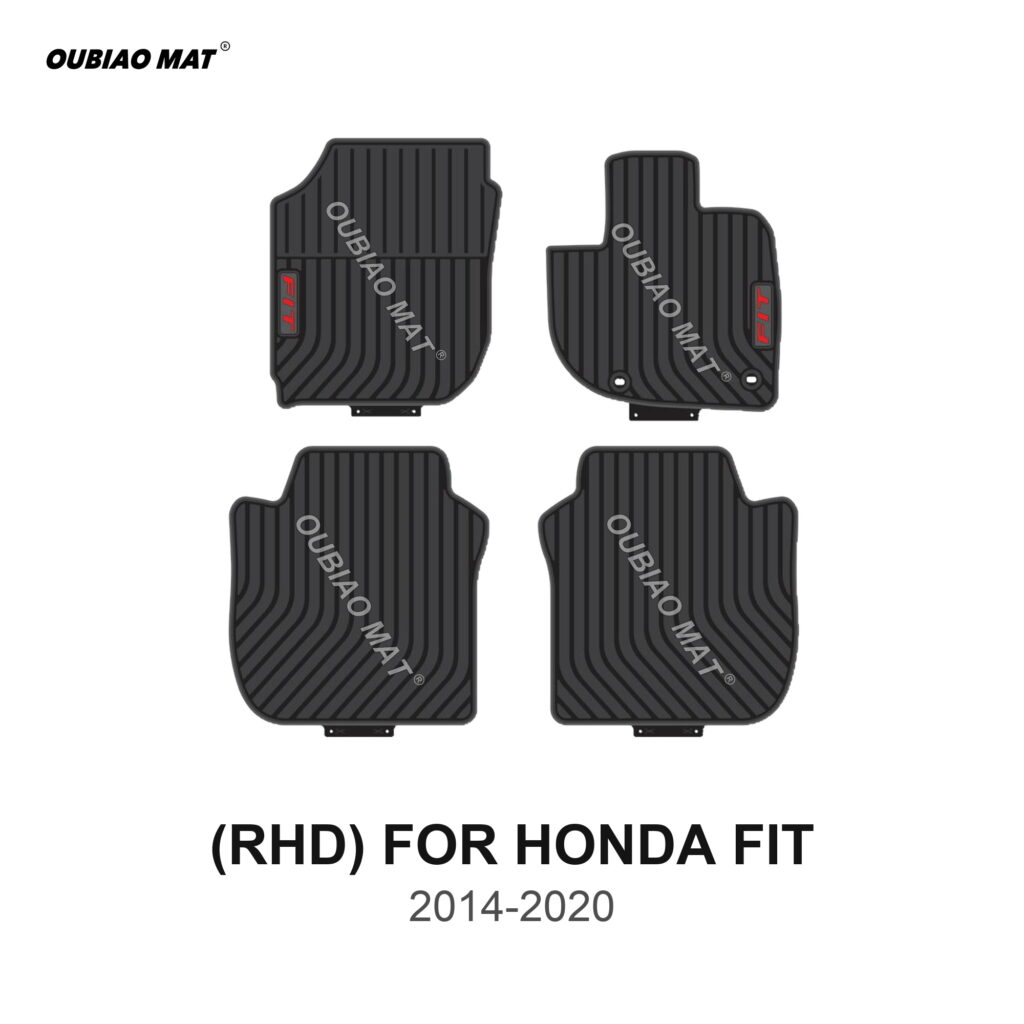 RHD HONDA FIT Car Floor Mats 2014-2020