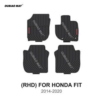 RHD HONDA FIT car floor mats 2014-2020