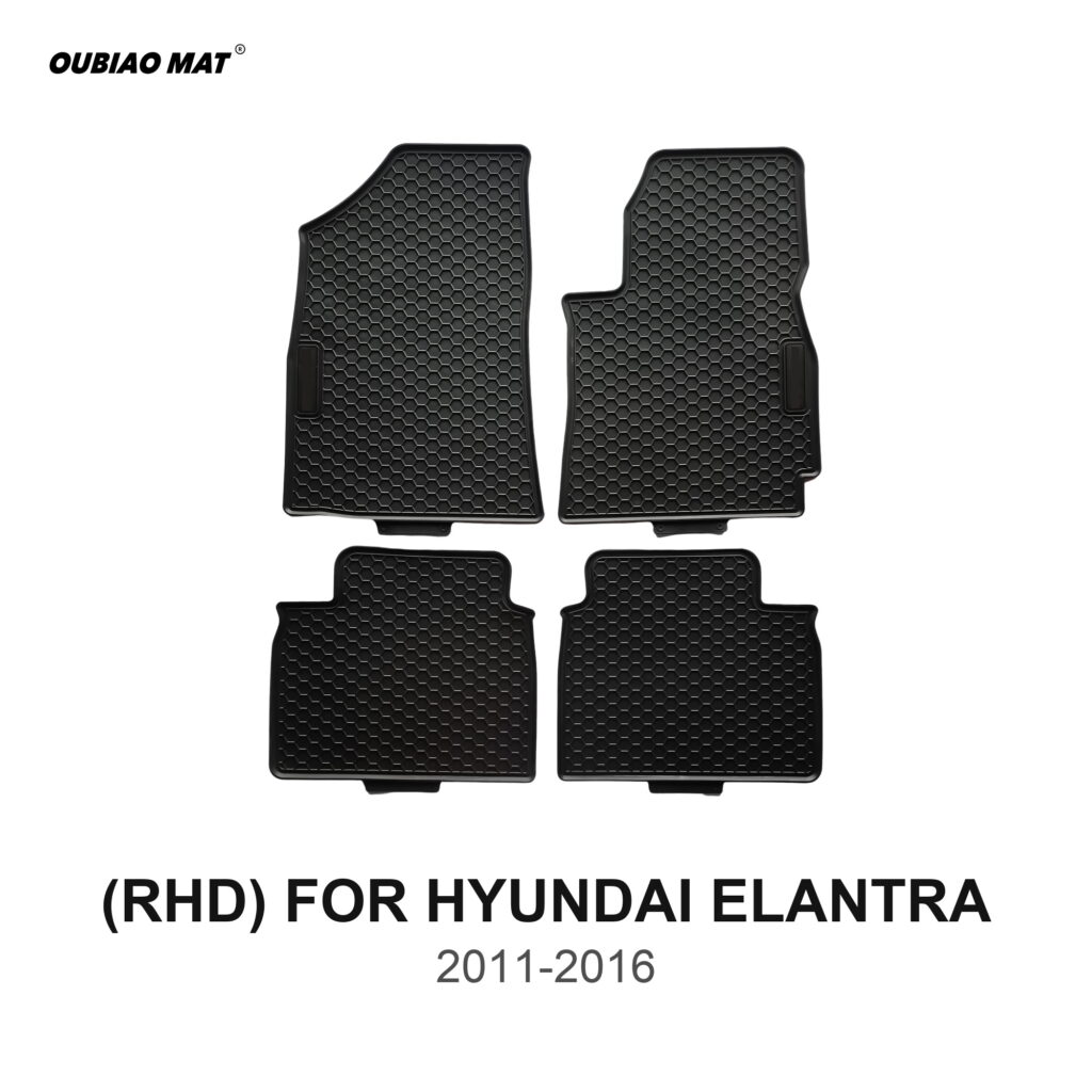 RHD HYUNDAI ELANTRA Car Floor Mats 2011-2016