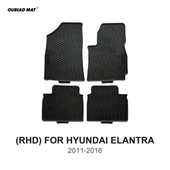 RHD HYUNDAI ELANTRA car floor mats 2011-2016