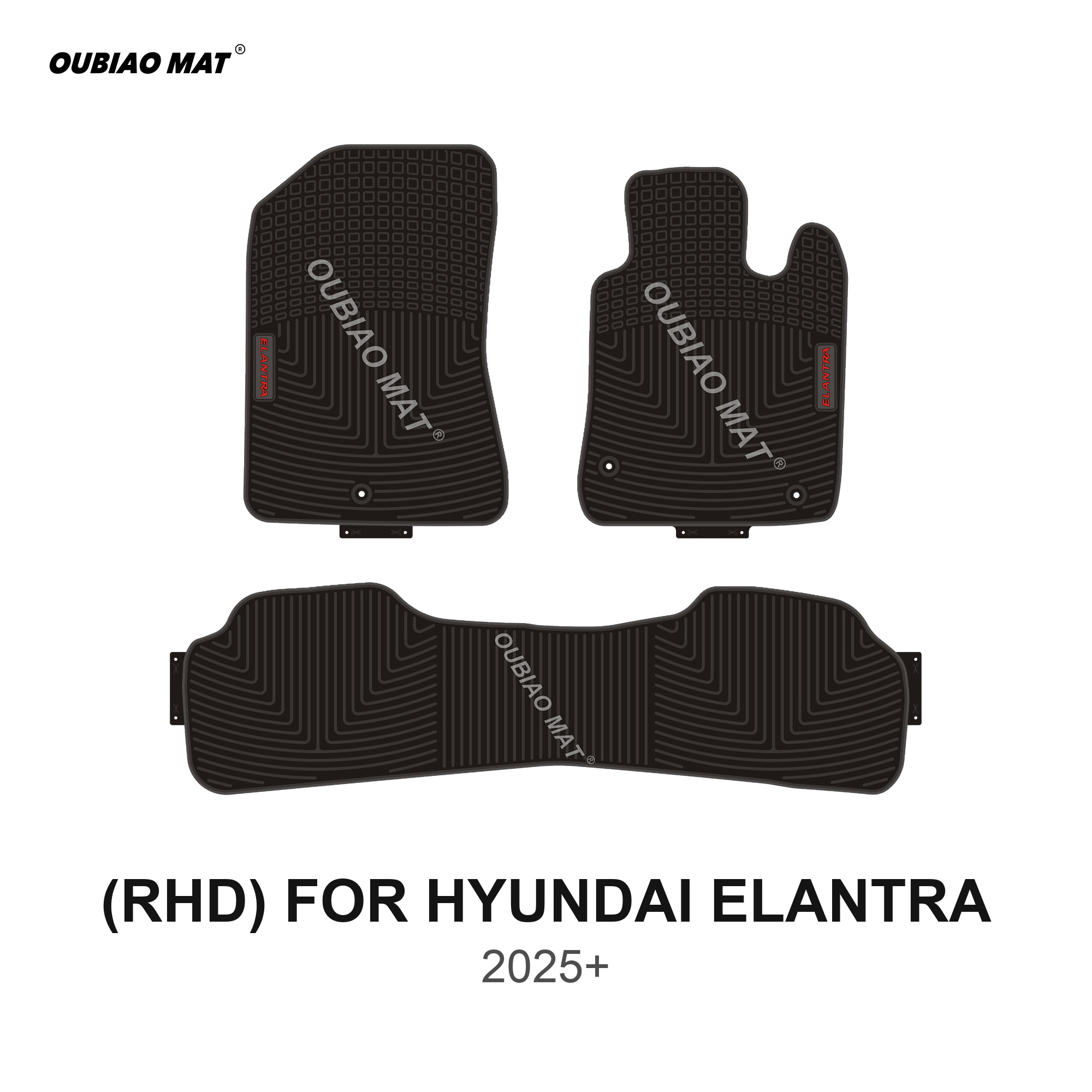 RHD HYUNDAI ELANTRA Car Floor Mats 2025+