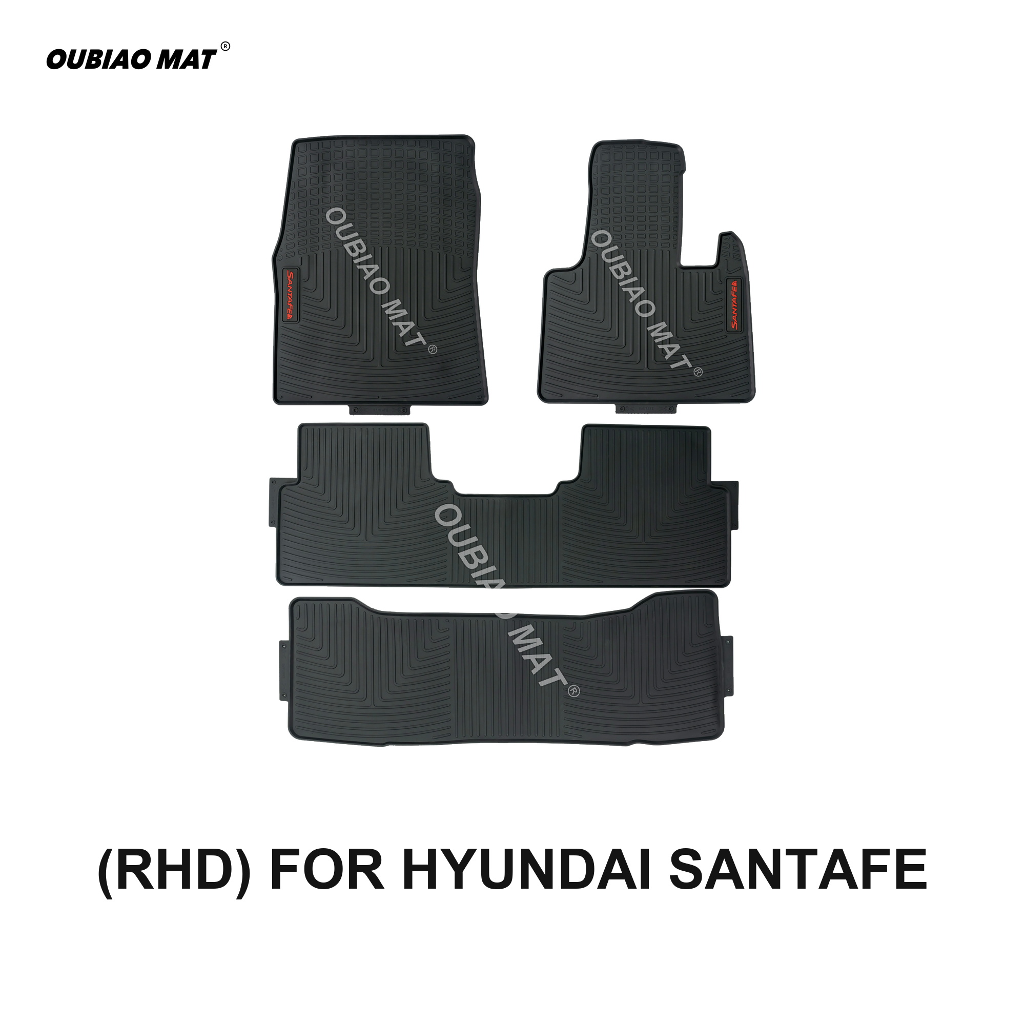 RHD HYUNDAI SANTAFE Car Floor Mats