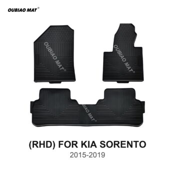 RHD KIA SORENTO car floor mats 2015-2019