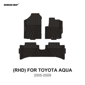 RHD TOYOTA AQUA car floor mats 2005-2009