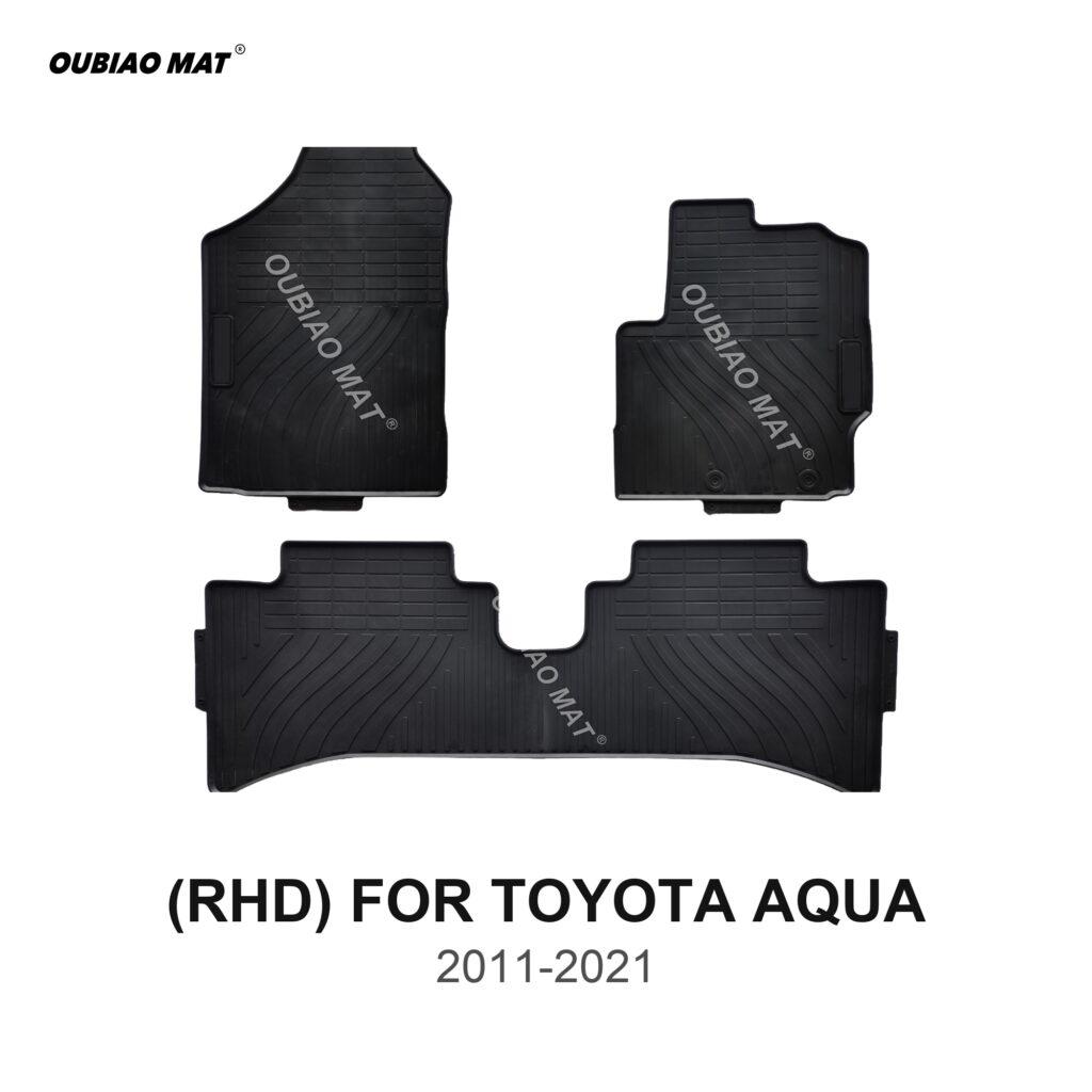 RHD TOYOTA AQUA Car Floor Mats 2011-2021