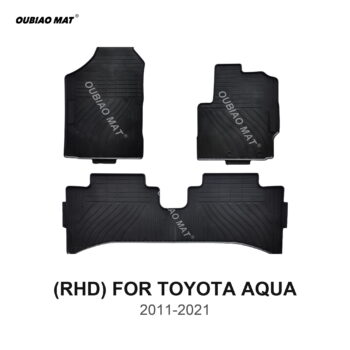 RHD TOYOTA AQUA car floor mats 2011-2021