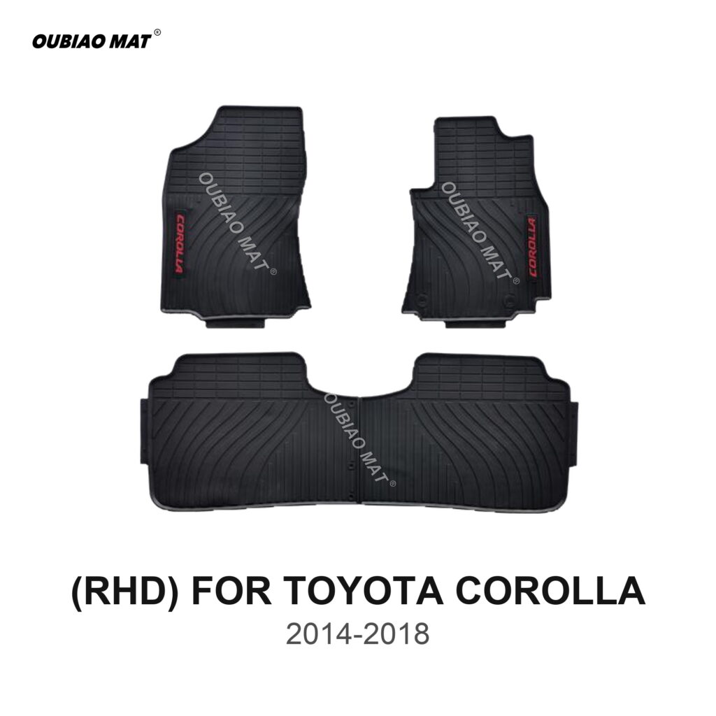 RHD TOYOTA COROLLA Car Floor Mats 2014-2018