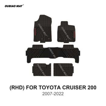RHD TOYOTA CRUISER 200 car floor mats 2007-2022