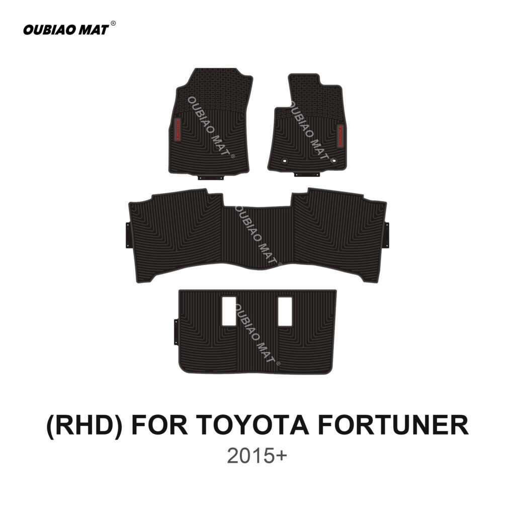 RHD TOYOTA FORTUNER Car Floor Mats 2015+