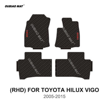 RHD TOYOTA HILUX VIGO car floor mats 2005-2015