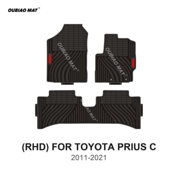 RHD TOYOTA PRIUS C car floor mats 2011-2021