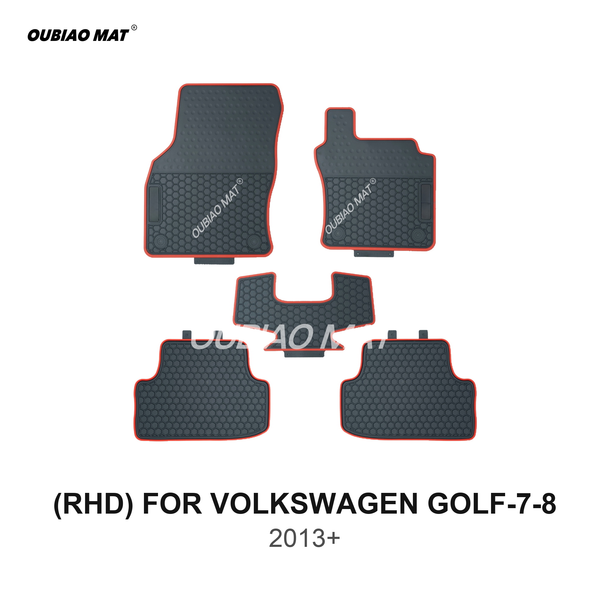 VOLKSWAGEN GOLF-7-8 Tapetes para Carro 2013+ RHD - tapetes para carro a la medida
