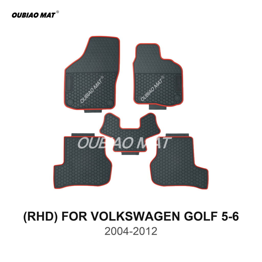 VOLKSWAGEN GOLF 5-6 Tapetes para Carro 2004-2012 RHD - tapetes para carro a la medida