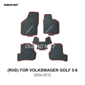 RHD VOLKSWAGEN GOLF 5-6 car floor mats 2004-2012