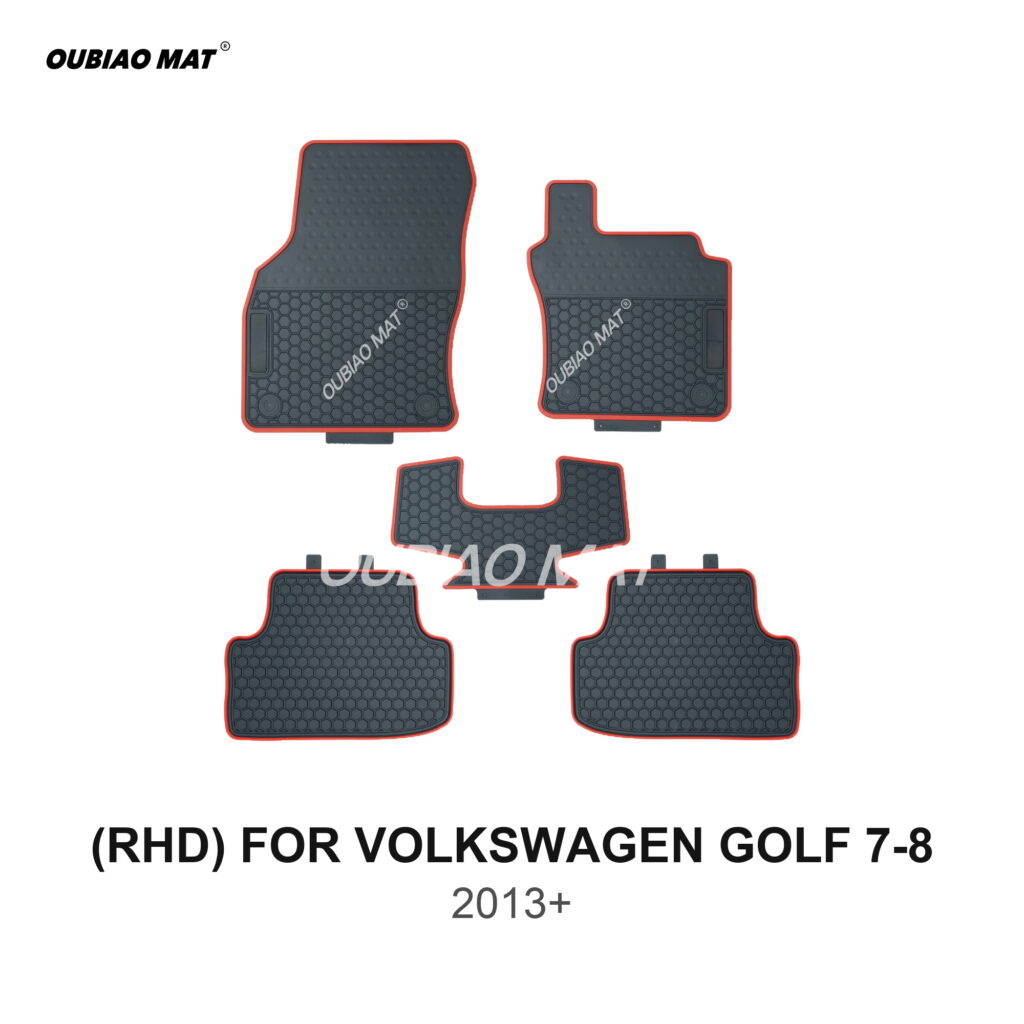 VOLKSWAGEN GOLF 7-8 Tapetes para Carro 2013+ RHD - tapetes para carro a la medida