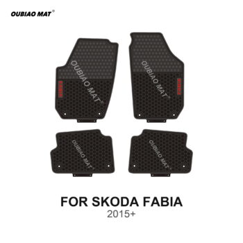 SKODA FABIA car floor mats 2015+