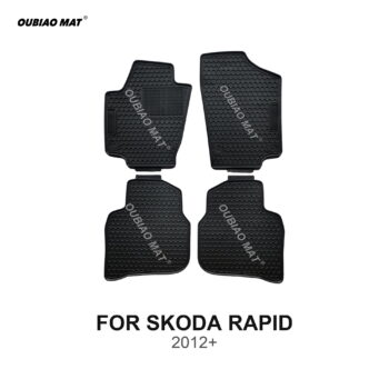 SKODA RAPID car floor mats 2012+