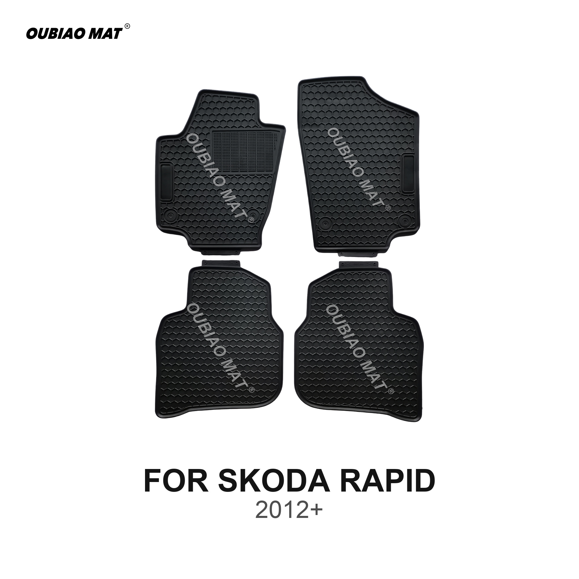 SKODA RAPID Car Floor Mats 2012+