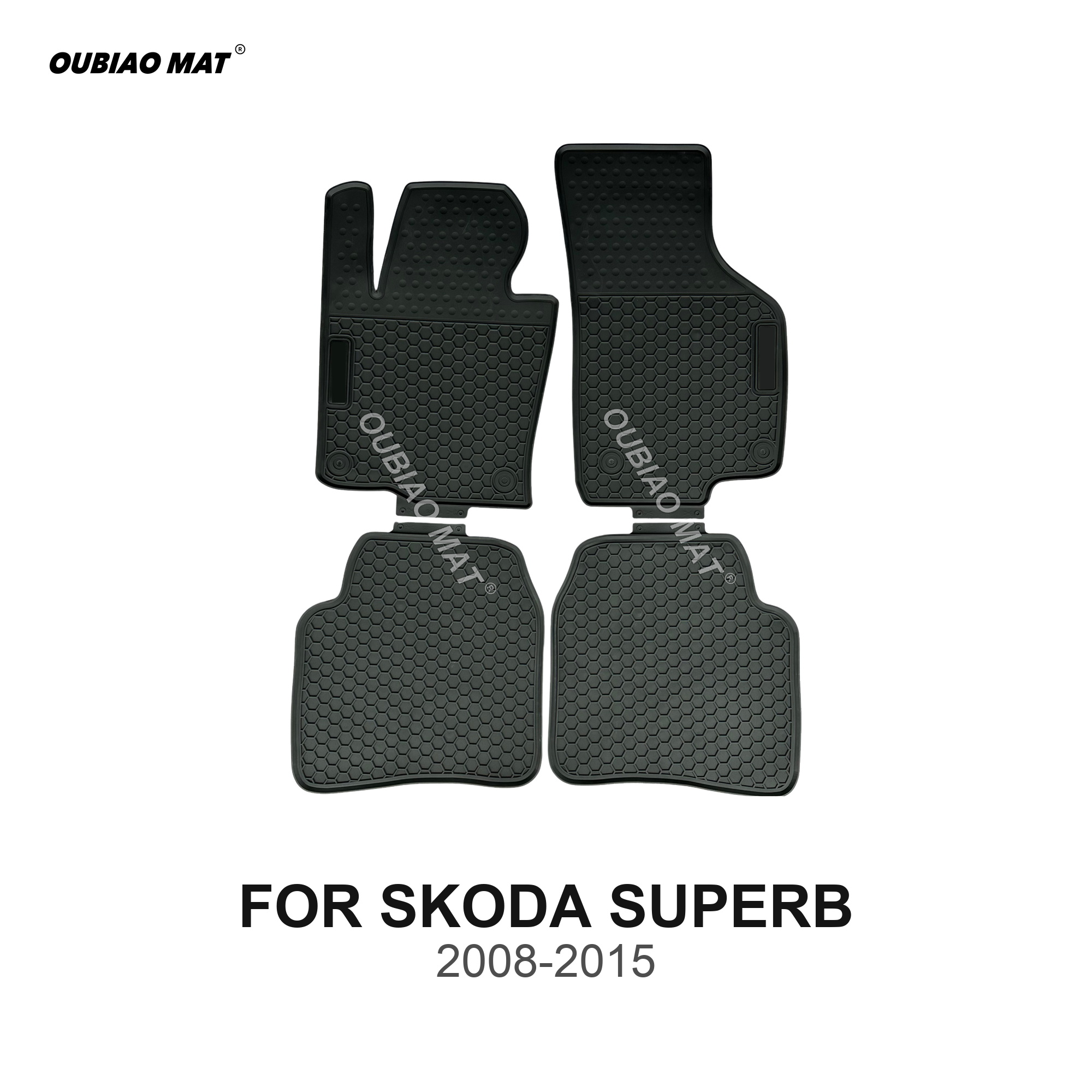 SKODA SUPERB Car Floor Mats 2008-2015