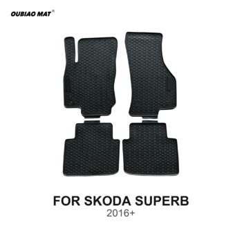 SKODA SUPERB car floor mats 2016+