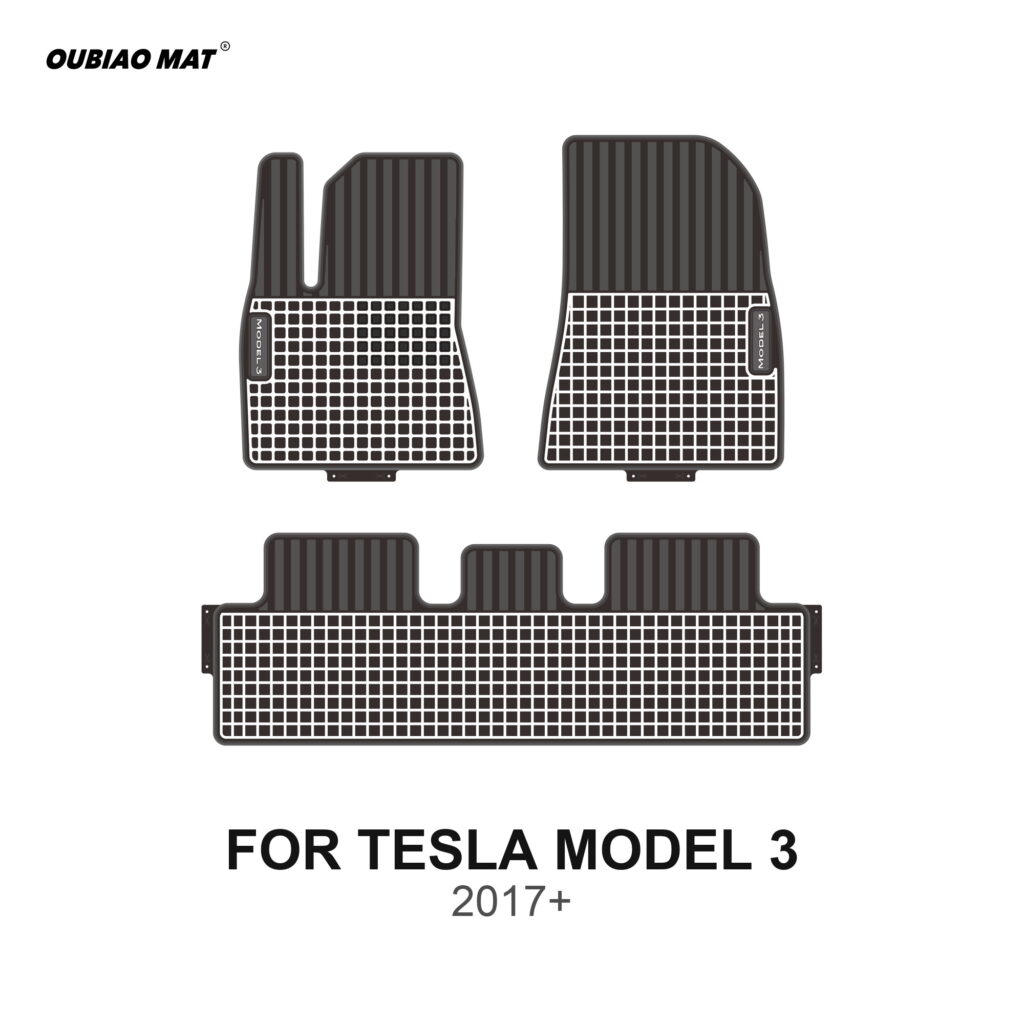 TESLA MODEL 3 Car Floor Mats 2017+