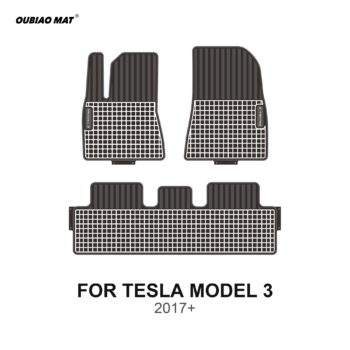 TESLA MODEL 3 car floor mats 2017+
