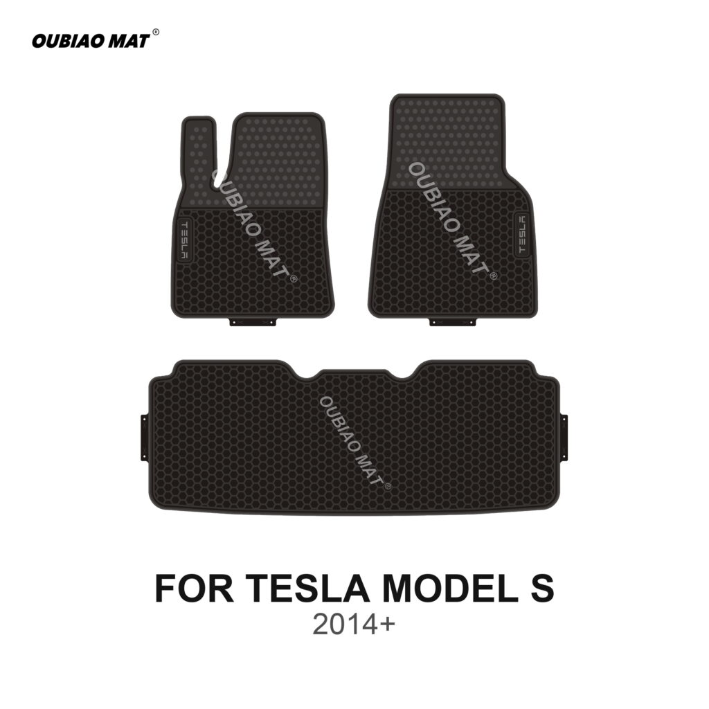 TESLA MODEL S Car Floor Mats 2014+
