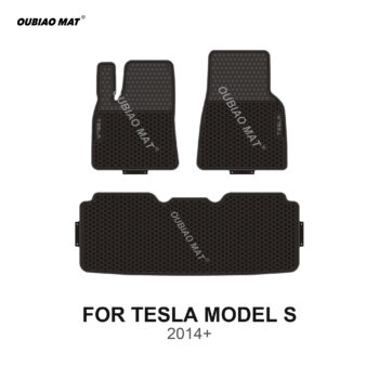 TESLA MODEL S car floor mats 2014+