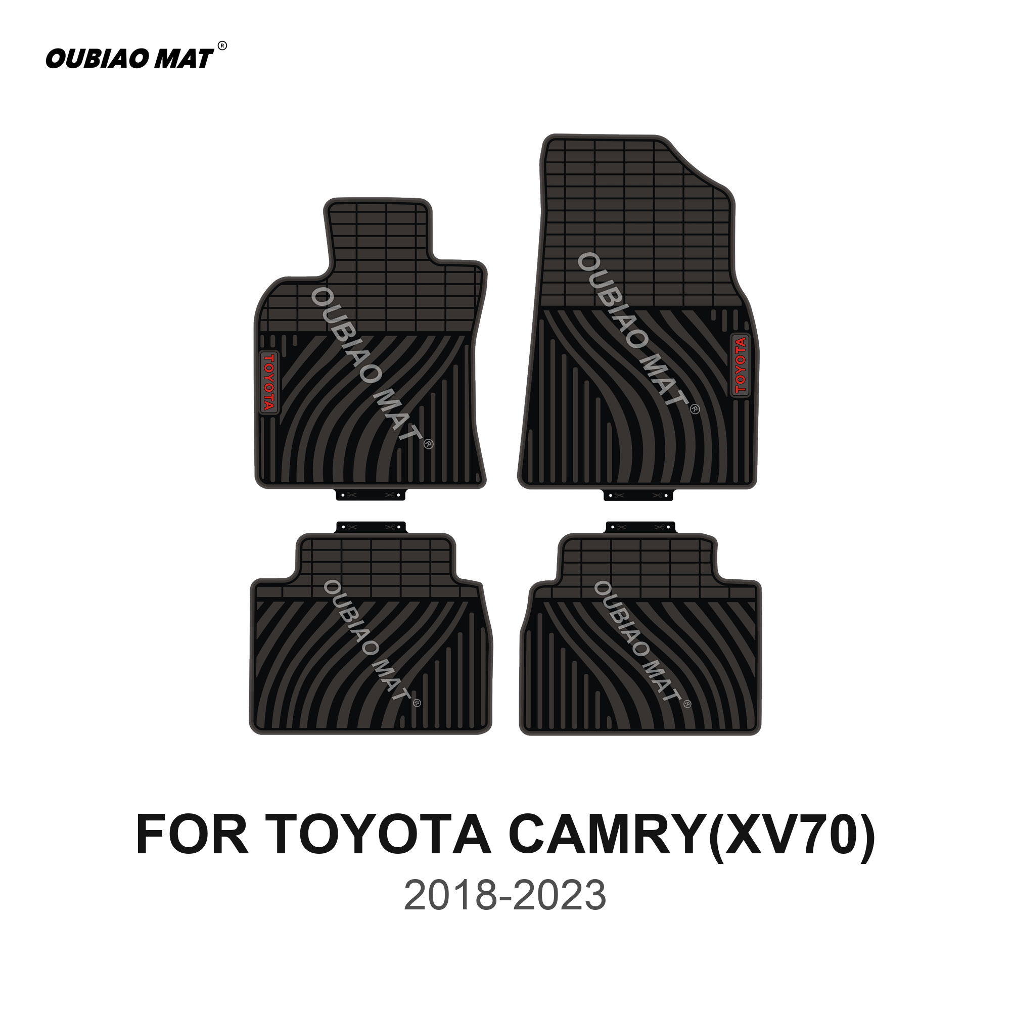 TOYOTA CAMRY(XV70) Car Floor Mats 2018-2023