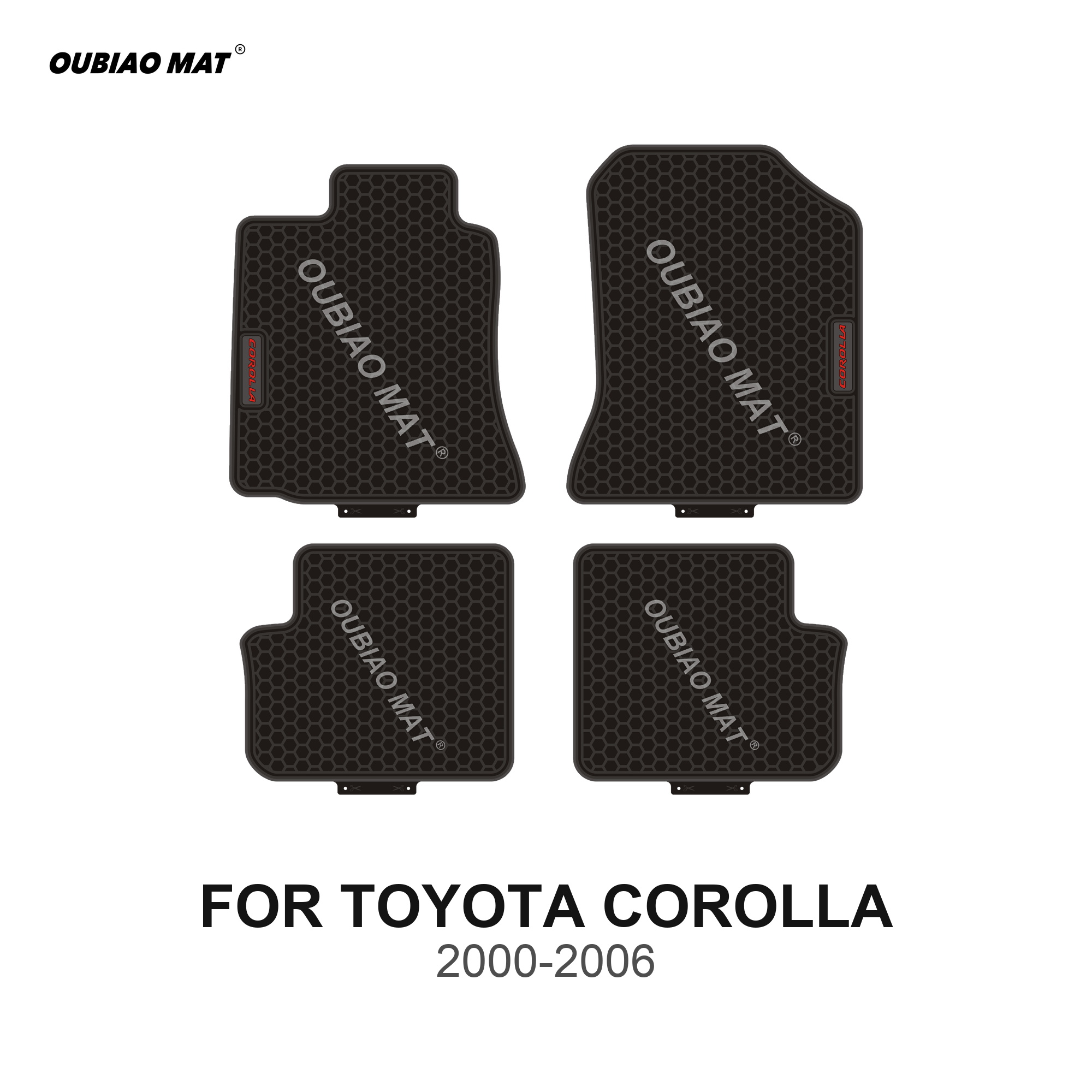 TOYOTA COROLLA Car Floor Mats 2000-2006