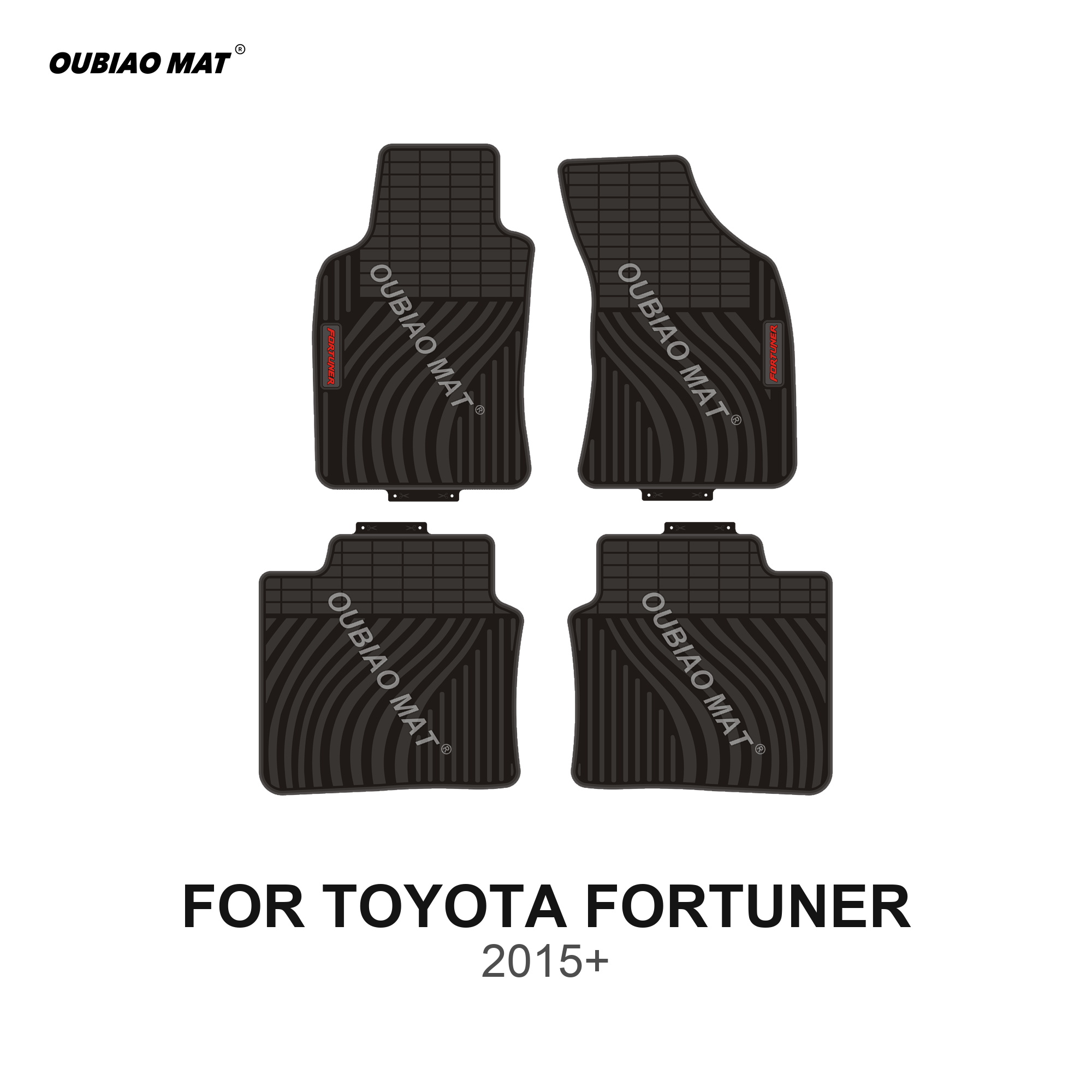 TOYOTA FORTUNER Car Floor Mats 2015+