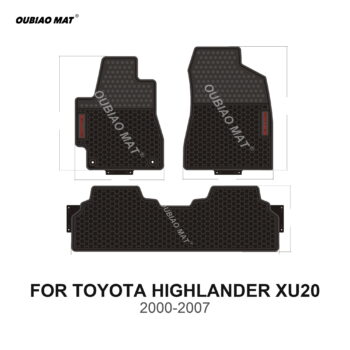 TOYOTA HIGHLANDER XU20 car floor mats 2000-2007