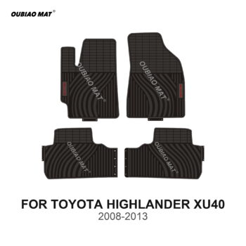TOYOTA HIGHLANDER XU40 car floor mats 2008-2013