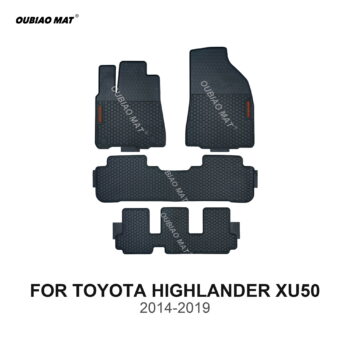 TOYOTA HIGHLANDER XU50 car floor mats 2014-2019