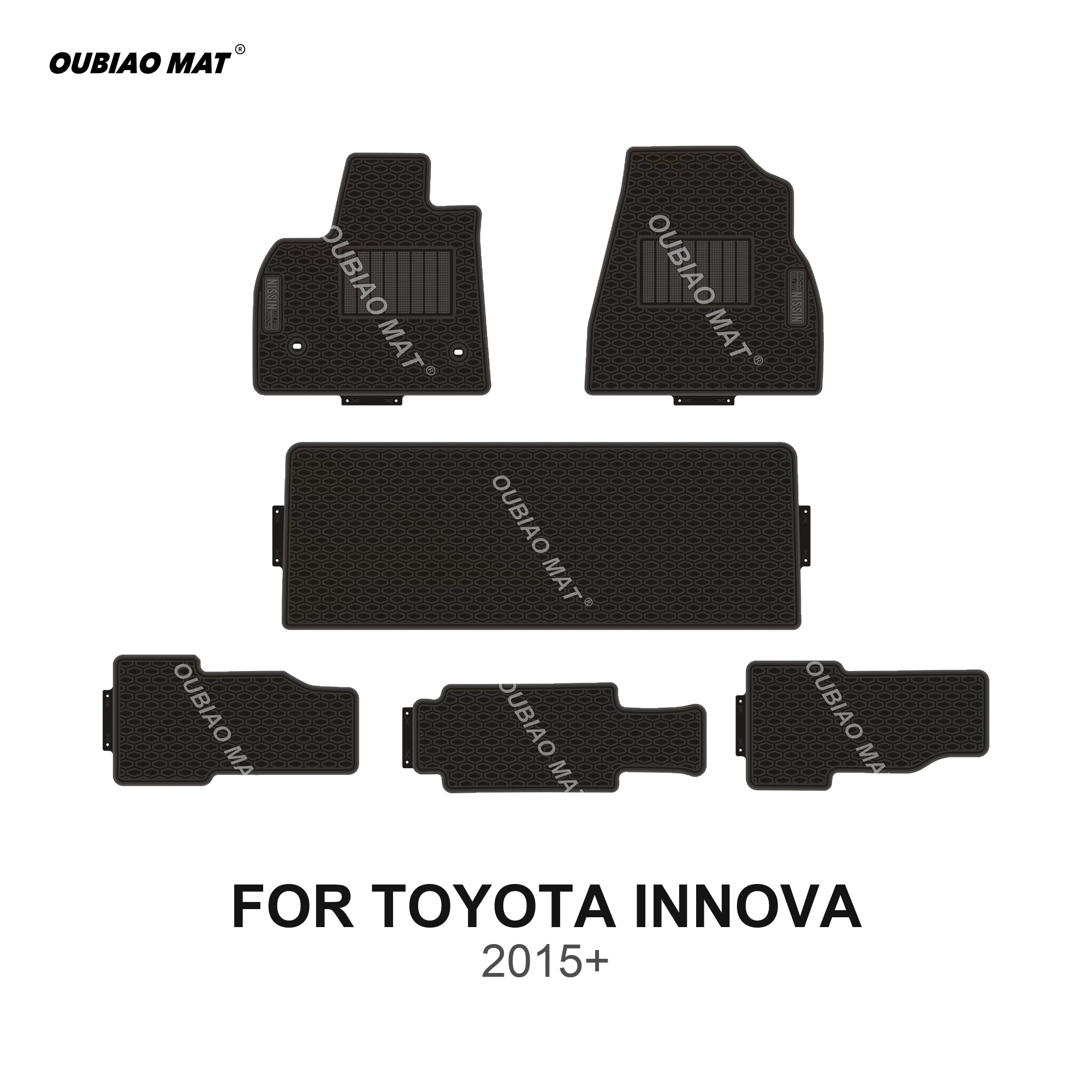 TOYOTA INNOVA Car Floor Mats 2015+