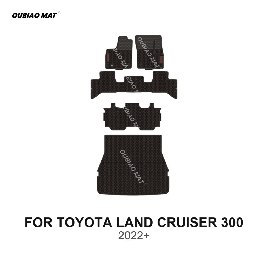 TOYOTA LAND CRUISER 300 Car Floor Mats 2022+