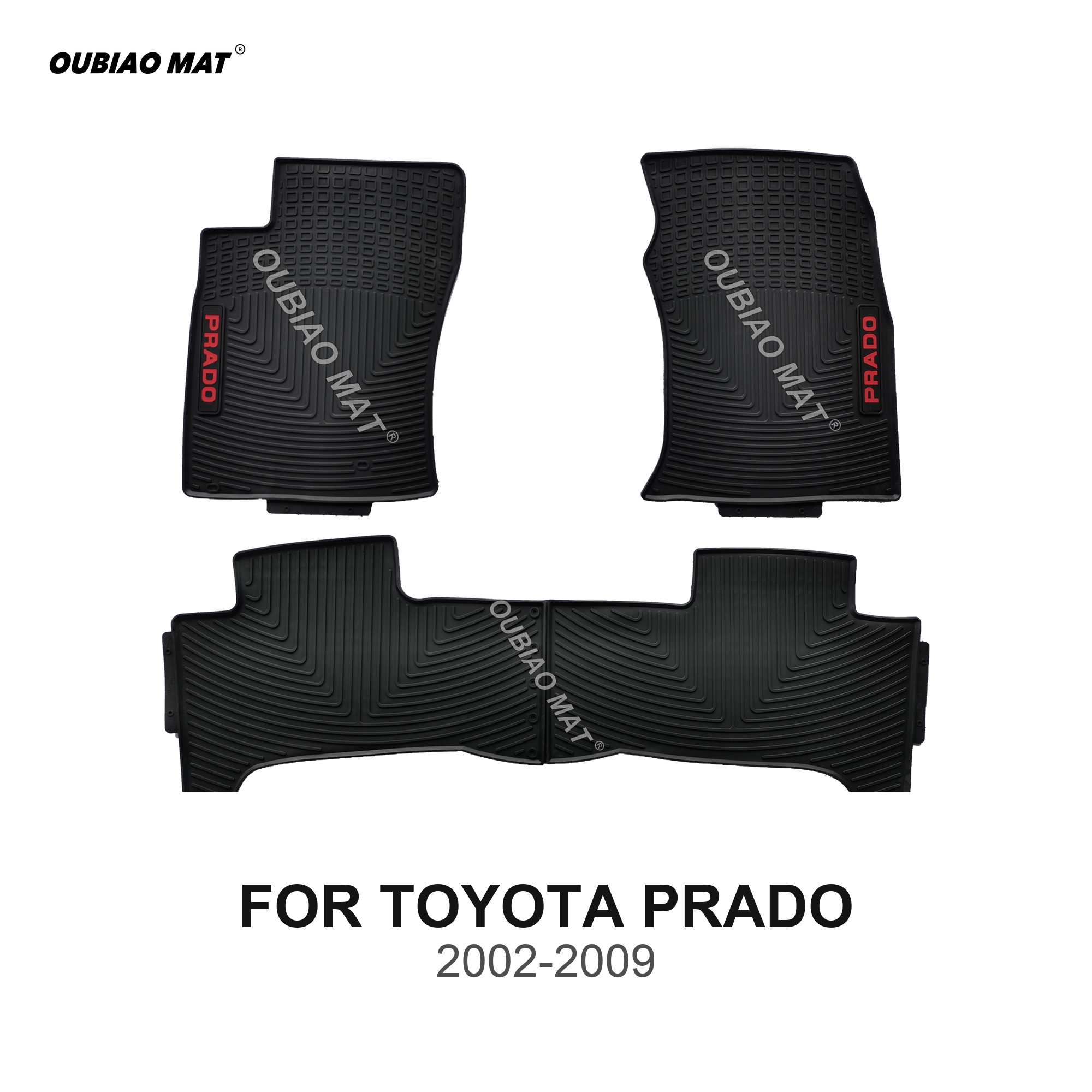 TOYOTA PRADO Car Floor Mats 2002-2009