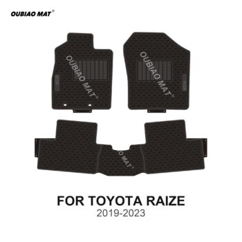 TOYOTA RAIZE car floor mats 2019-2023