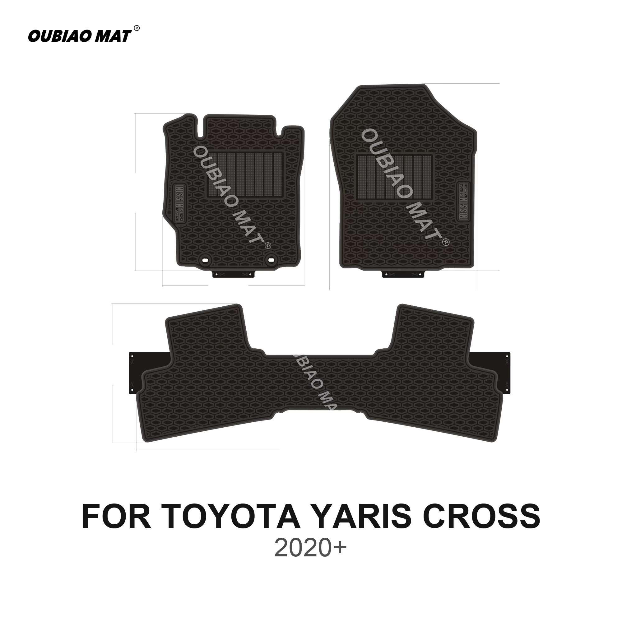 TOYOTA YARIS CROSS Car Floor Mats 2020+