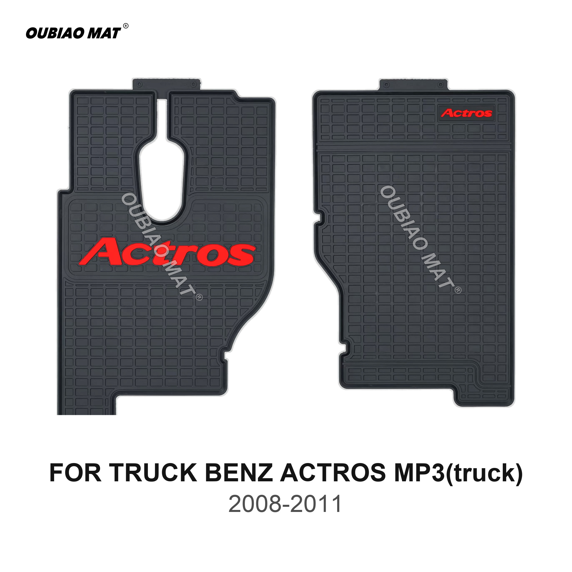 BENZ ACTROS MP3(truck) Truck Floor Mats 2008-2011