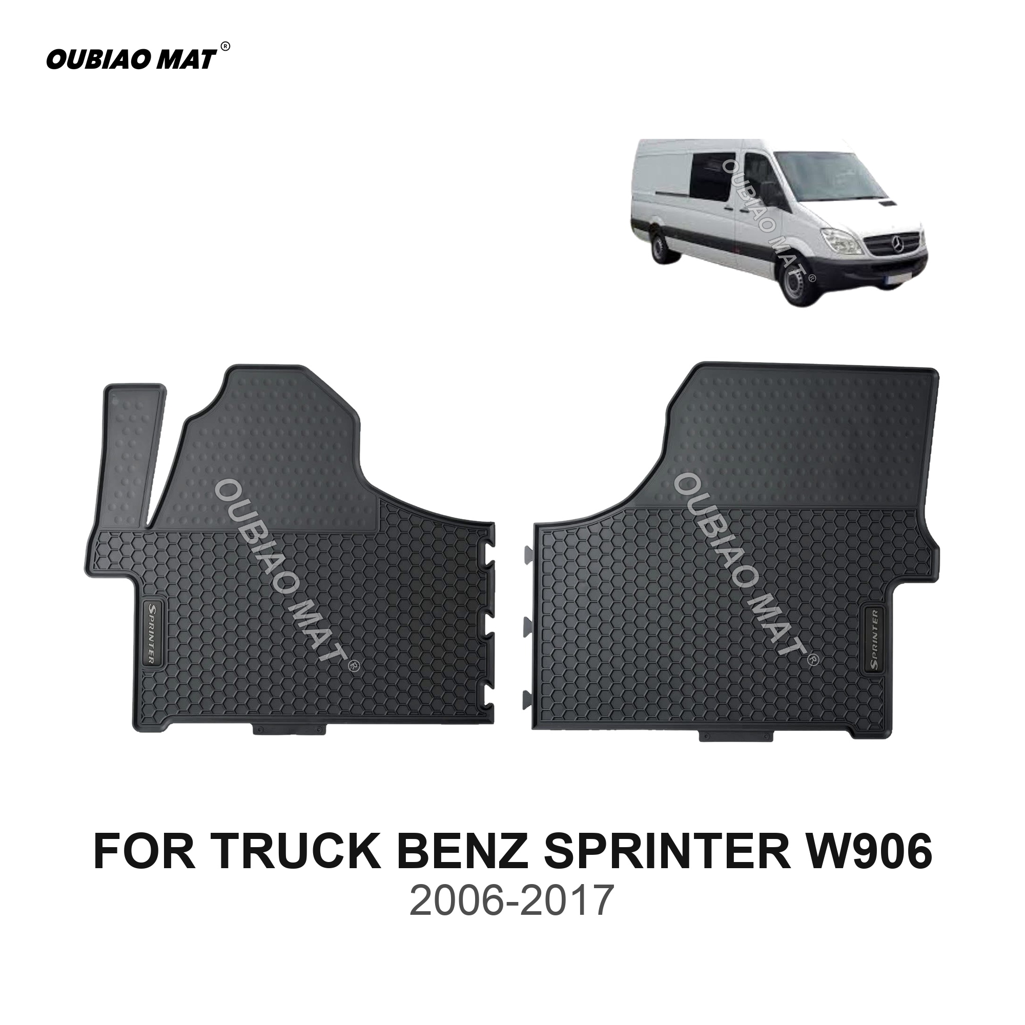 BENZ SPRINTER W906 Truck Floor Mats 2006-2017