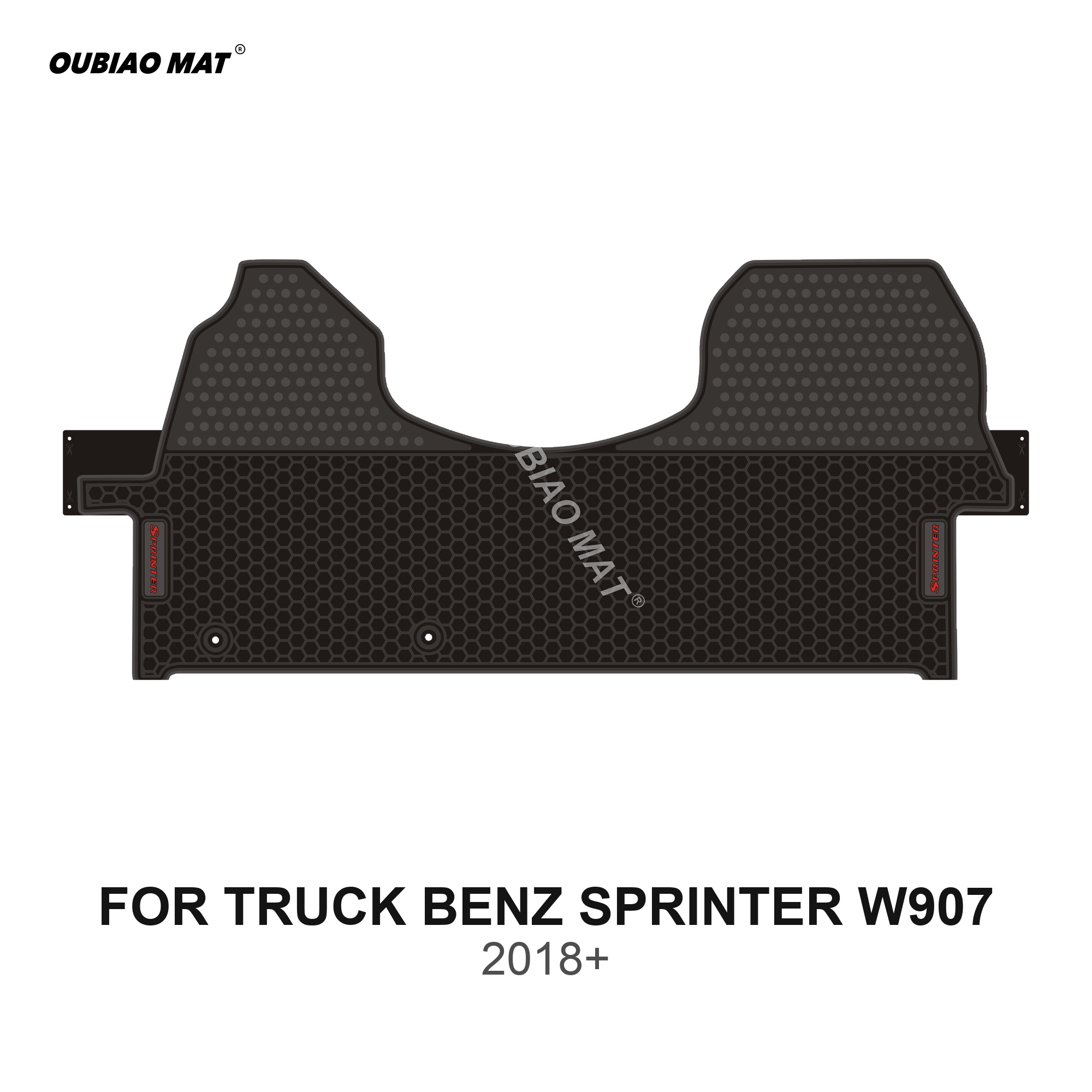 BENZ SPRINTER W907 Truck Floor Mats 2018+