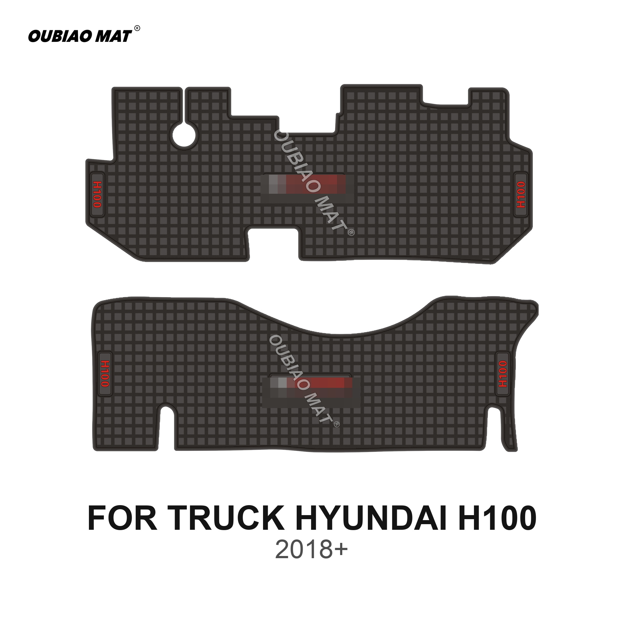 HYUNDAI H100 Truck Floor Mats 2018+
