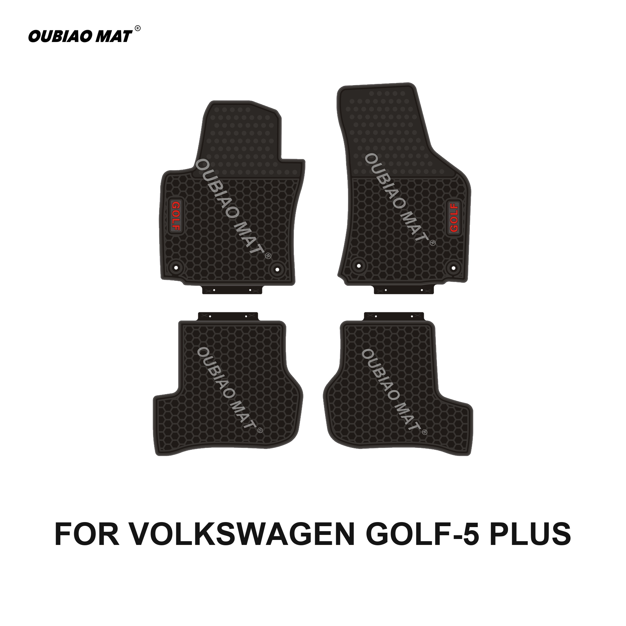VOLKSWAGEN GOLF-5 PLUS Car Floor Mats