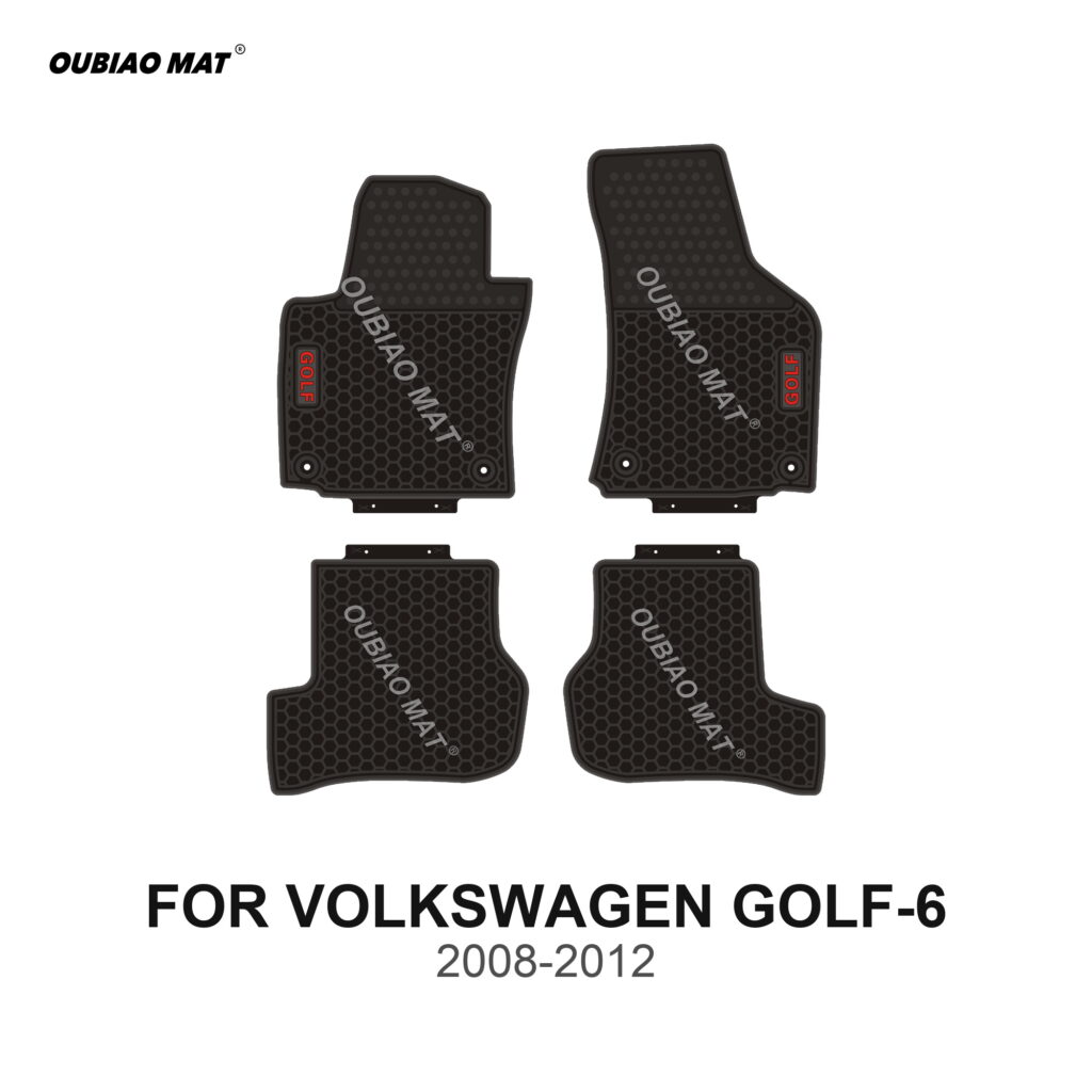 VOLKSWAGEN GOLF-6 Tapetes para Carro 2008-2012 - tapetes para carro a la medida