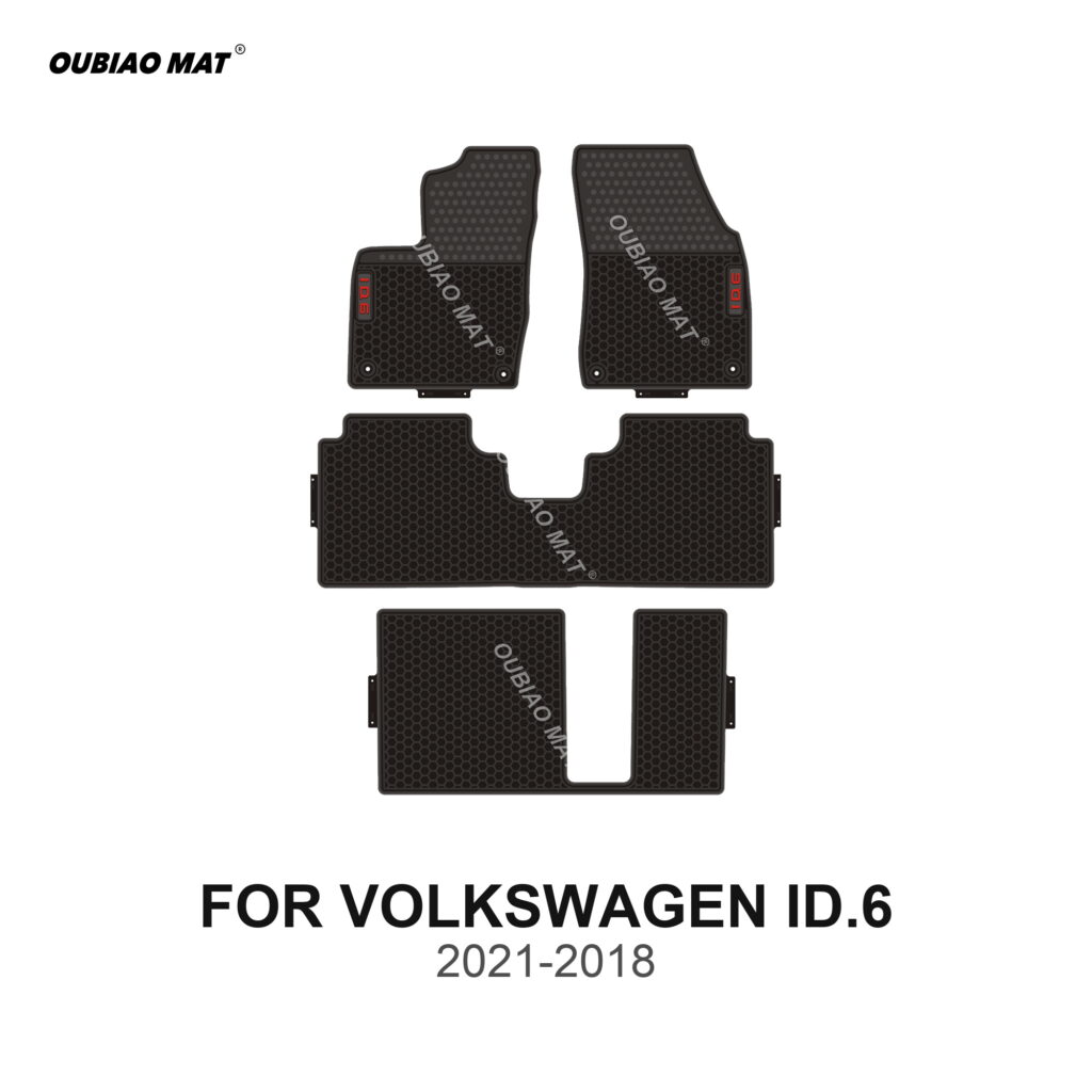 VOLKSWAGEN ID.6 Tapetes para Carro 2021-2018 - tapetes para carro a la medida