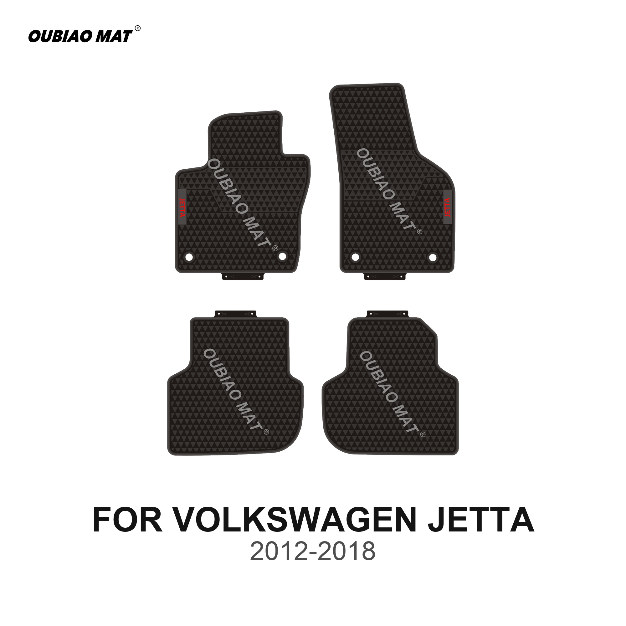 VOLKSWAGEN JETTA Car Floor Mats 2012-2018