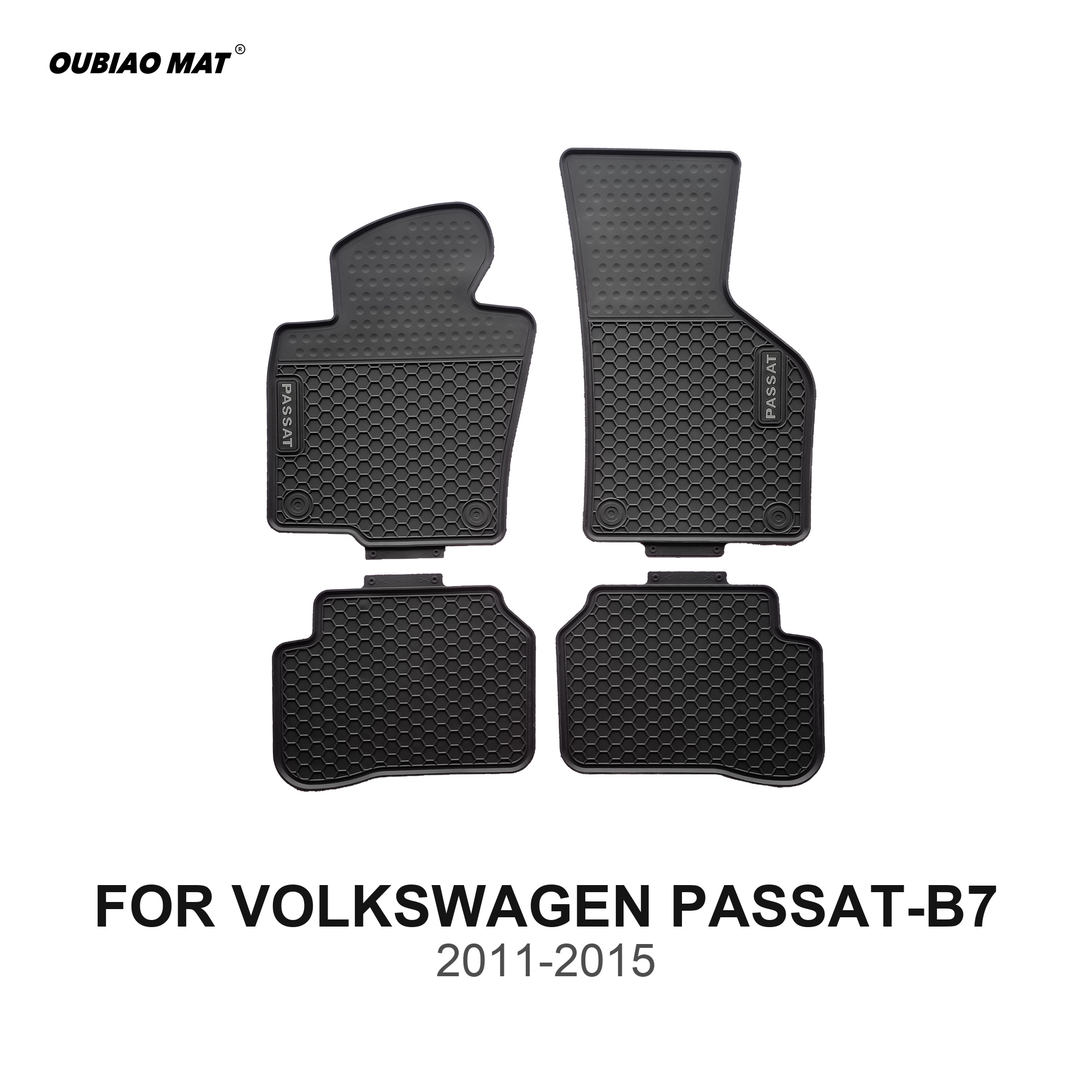 VOLKSWAGEN PASSAT-B7 Car Floor Mats 2011-2015