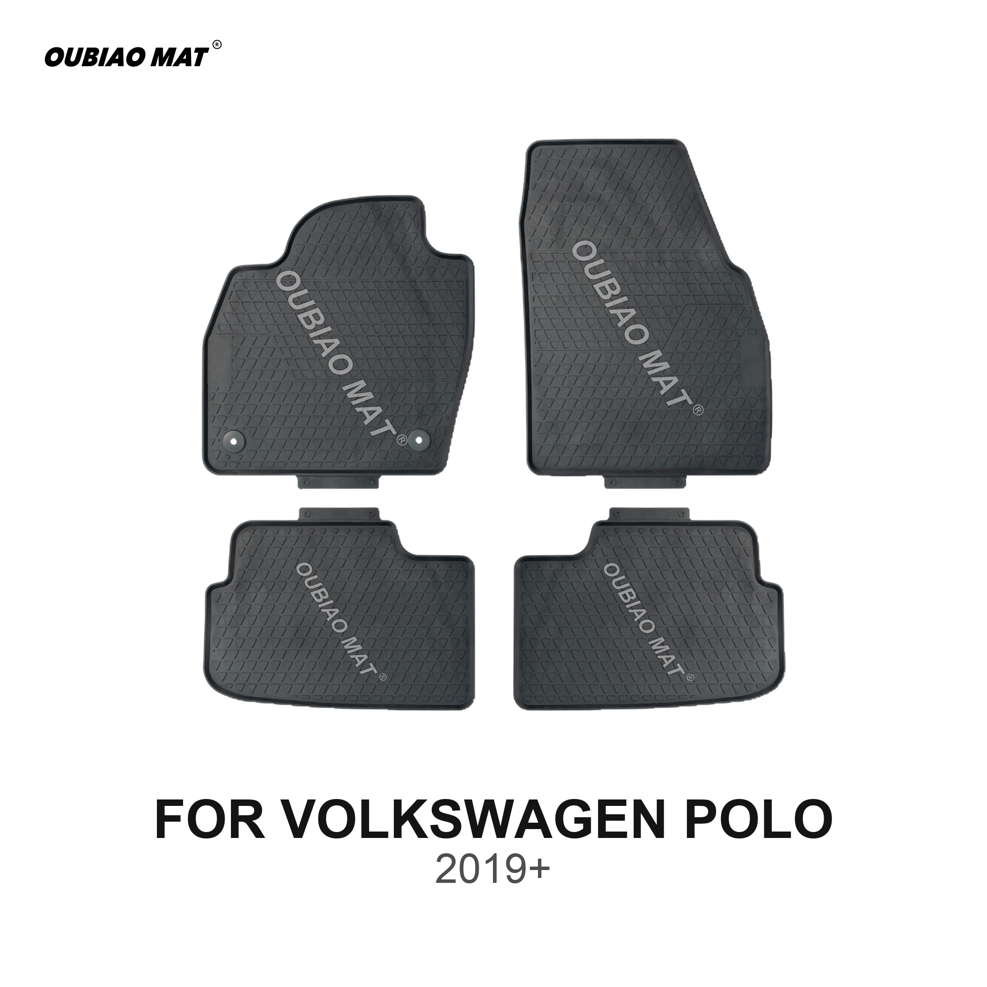 VOLKSWAGEN POLO Car Floor Mats 2019+