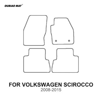 VOLKSWAGEN SCIROCCO car floor mats 2008-2015